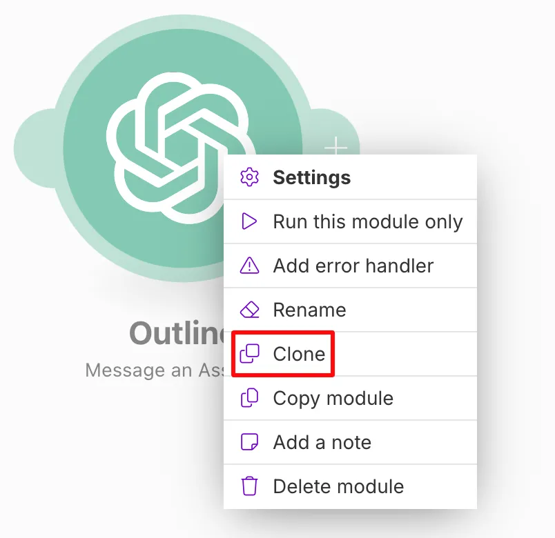 Make.com Clone Module