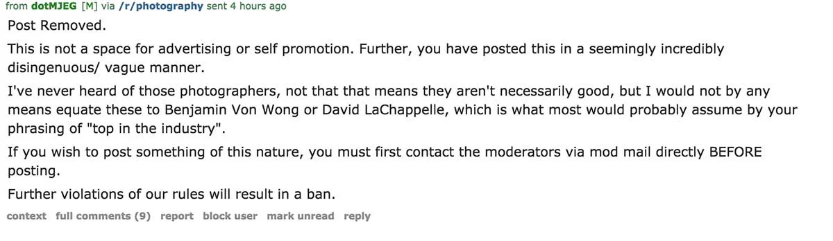 reddit post sample