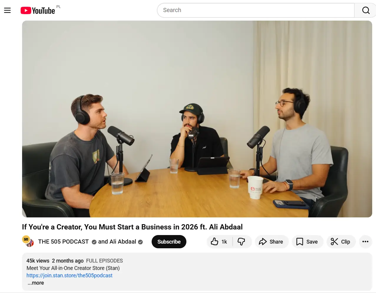 YouTube Podcast